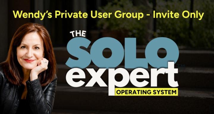 Solo Expert OS - User Group
