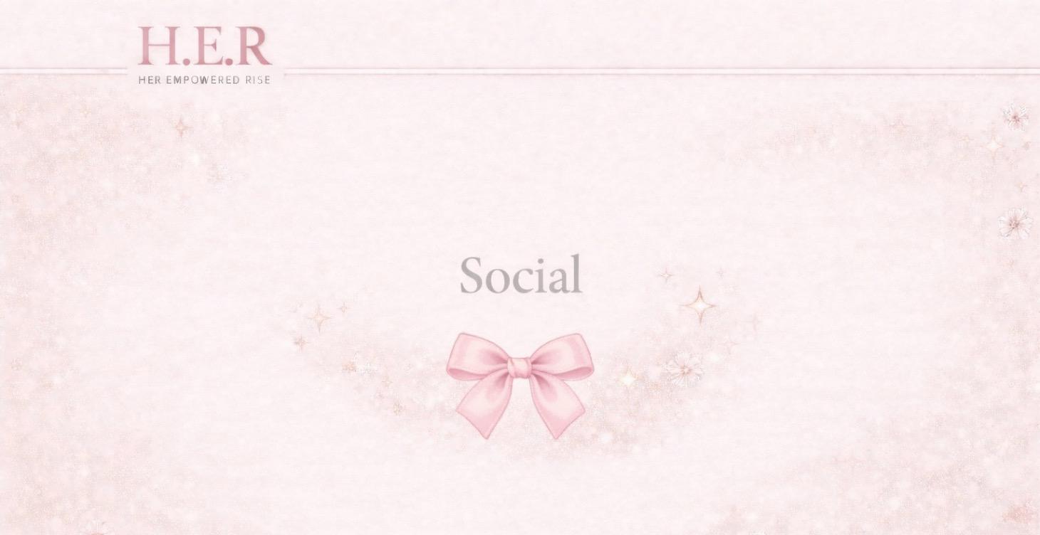 🎀 Social
