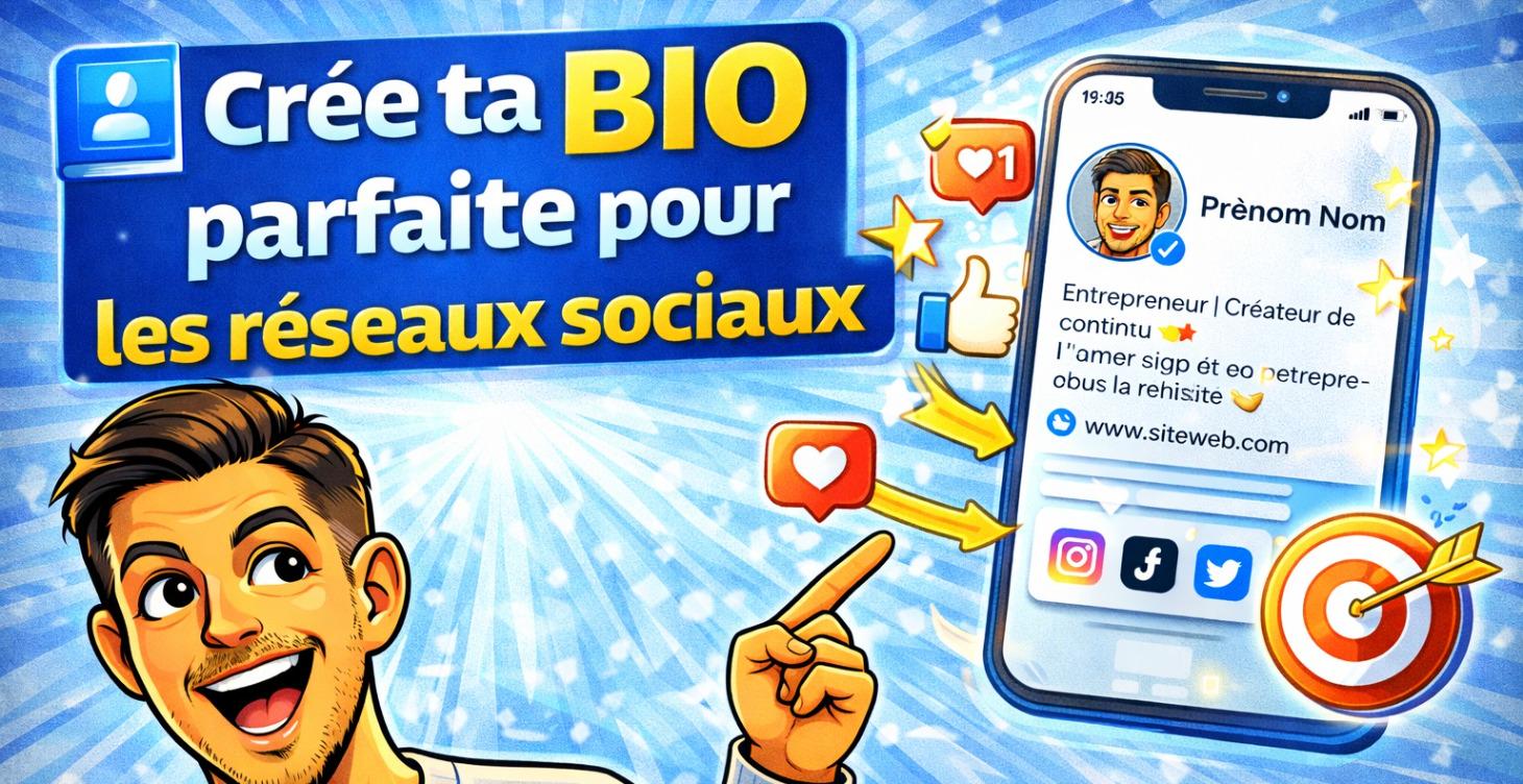 Crée ta BIO parfaite pour les réseaux sociaux