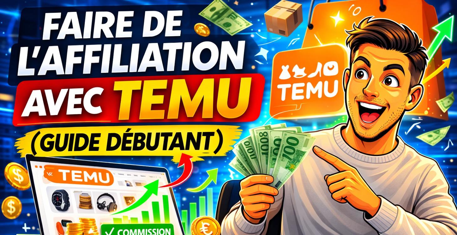 Faire de l’affiliation avec Temu (guide débutant)