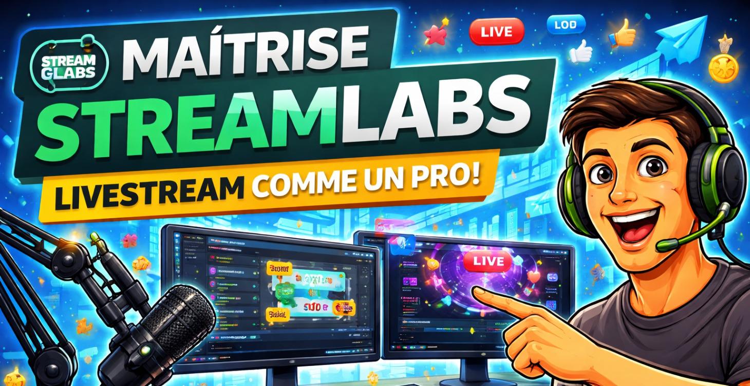 Maîtrise Streamlabs : lance tes lives comme un pro