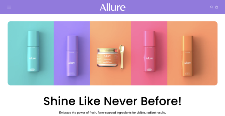 Cool New Brand: Allure