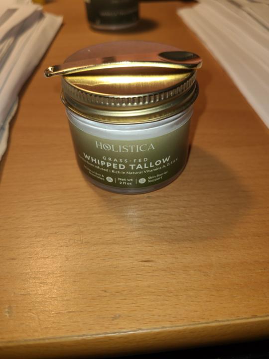 Tallow with Gold Spoon!