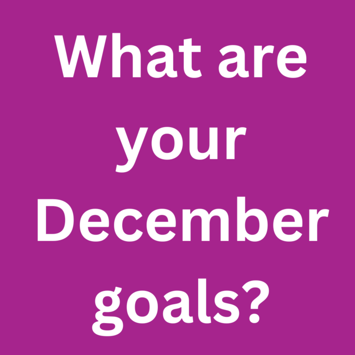 December 2025 Goals