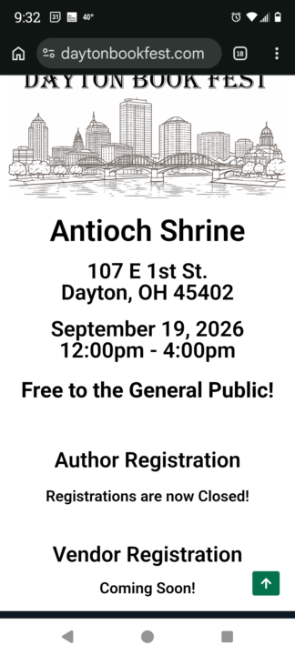 Dayton Book Fest!