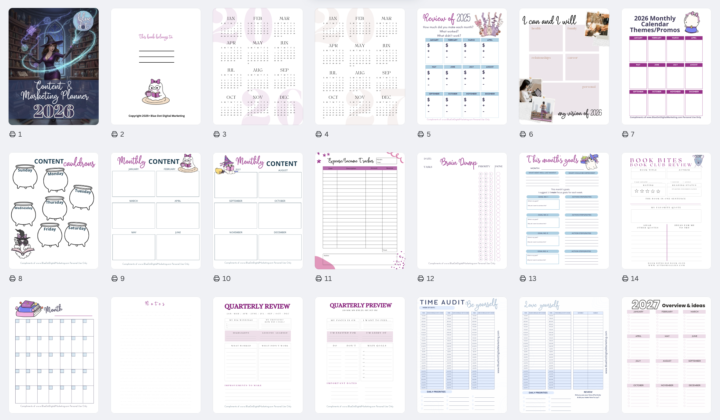 Printed Planner- Lulu Discount