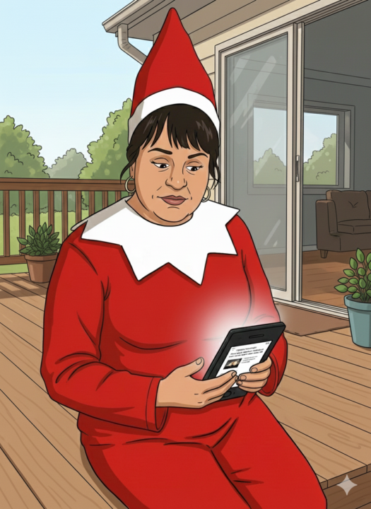 Psstt.....she sees you when you're on Skool....