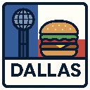 Logo Dallas Food Map 🗺️🍲🫄