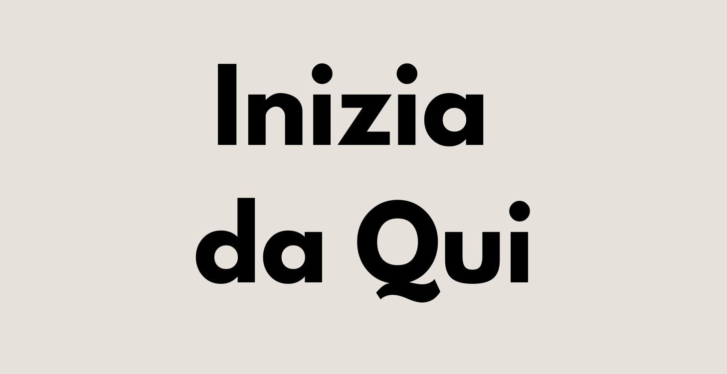 Inizia da Qui