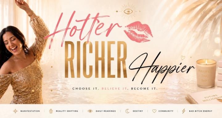 Hotter. Richer. Happier.