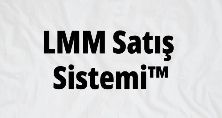 LMM Satış Sistemi