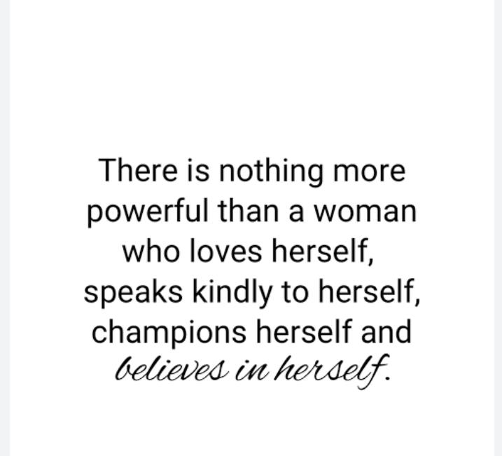 I love myself and love yourselves 