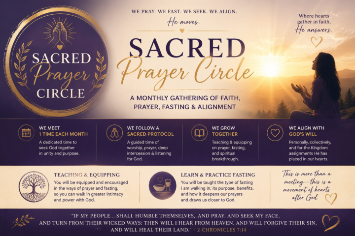 OUR FIRST SACRED PRAYER CIRCLE WAS AMAZING!!