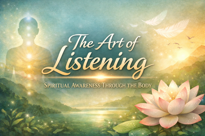 The Art of Listening: Saturday’s Workshop: Spiritual Awareness Through the Body