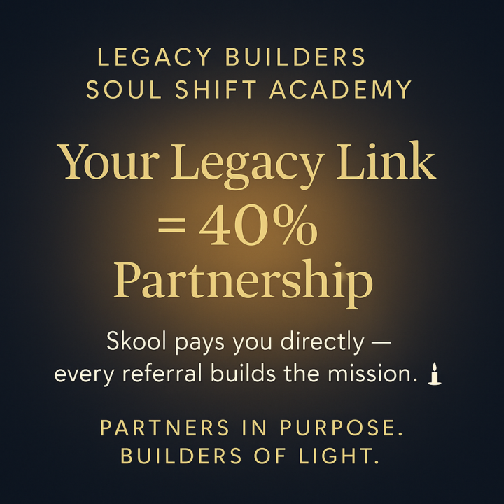 Legacy Builders — How to Share, Earn, and Expand