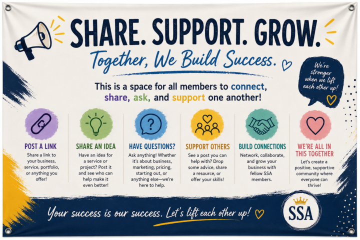SHARE 💡 SUPPORT 💙 GROW 