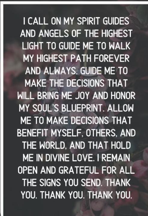 SPIRITUAL GUIDANCE 