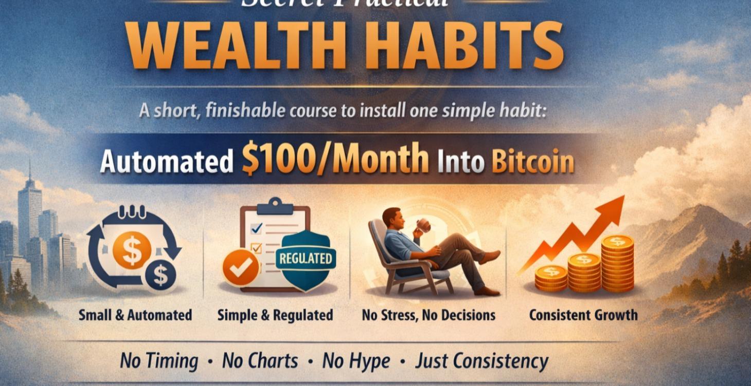 קורס הרגלים סודיים פשוטים לעושר