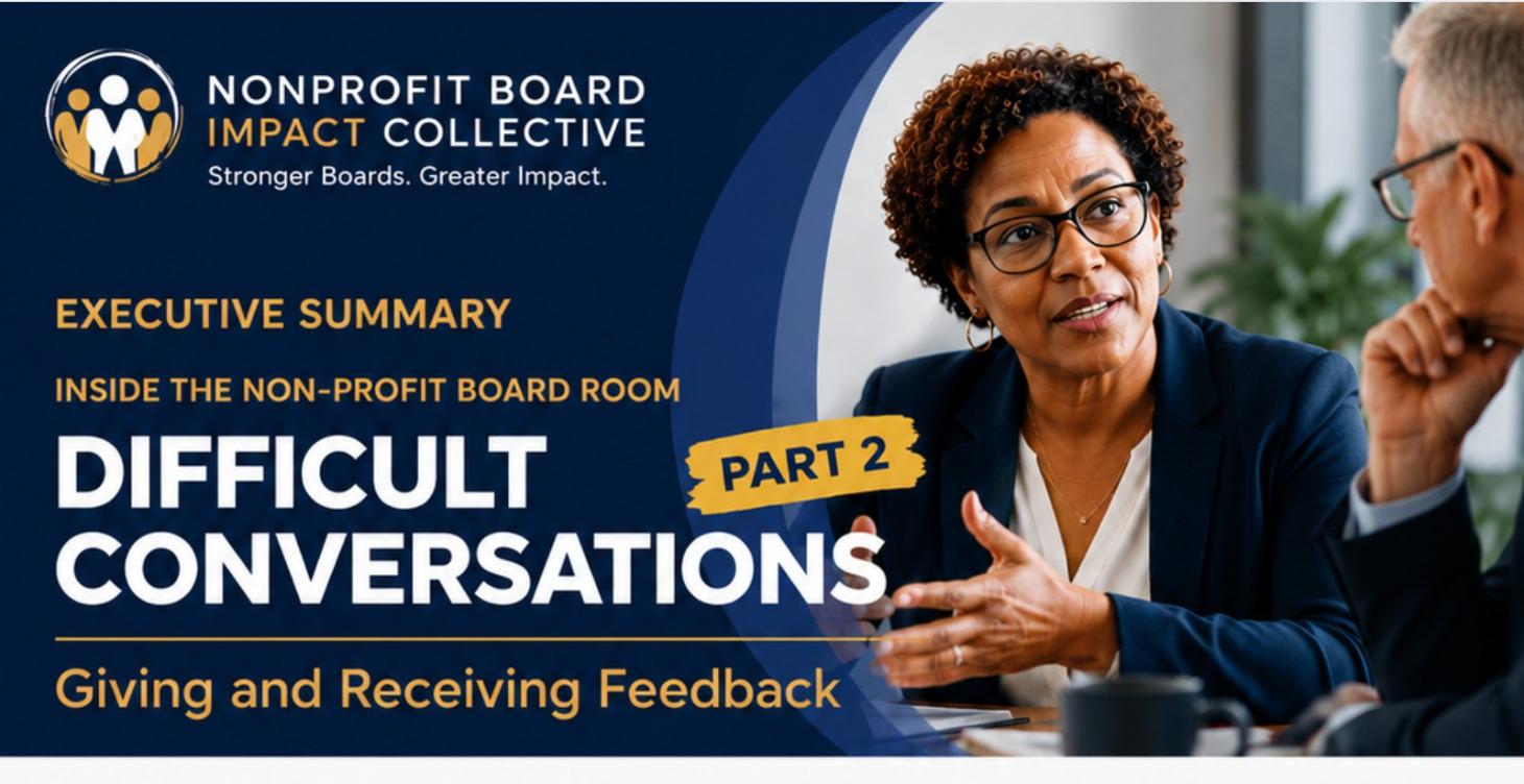 Executive Summary - Difficult Conversations Part 2