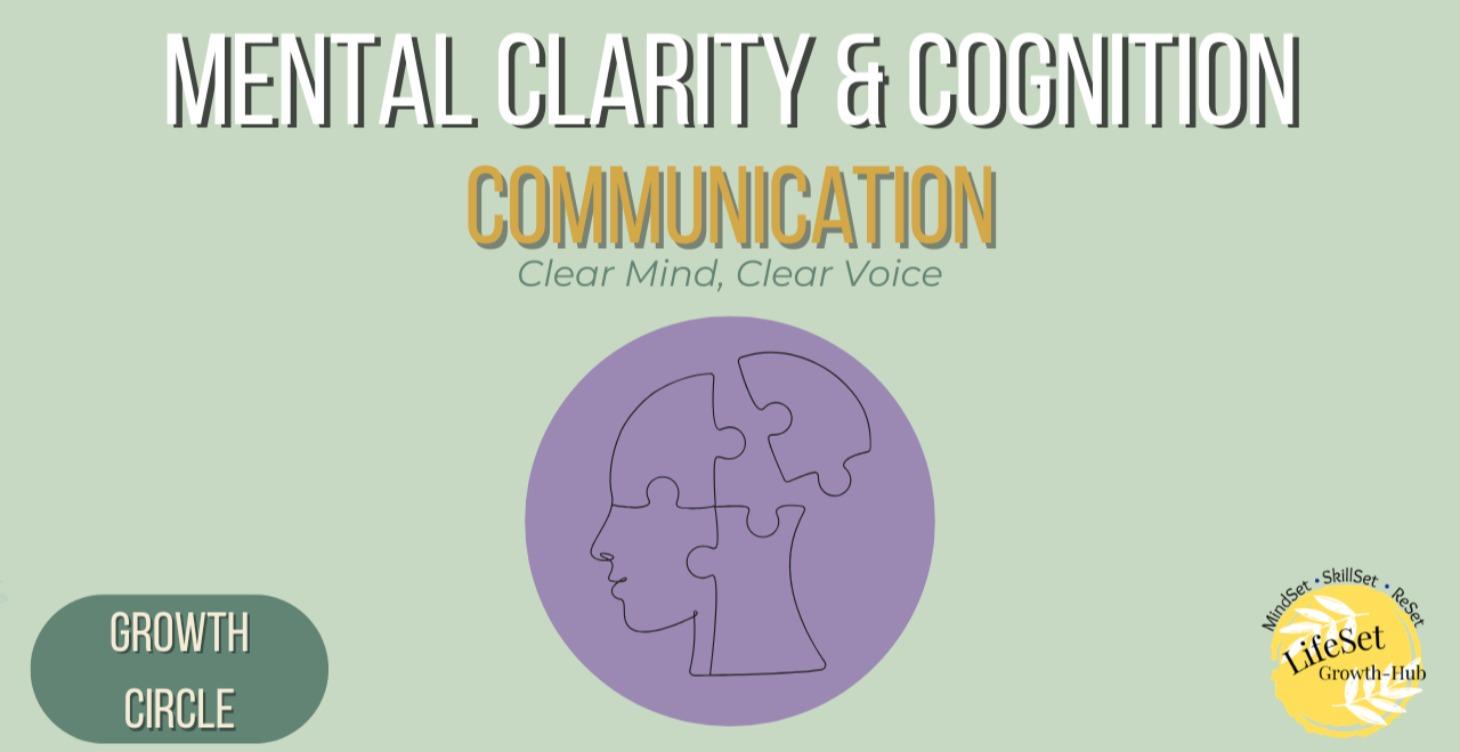 Mental Clarity & Cognition: Clear Mind=Clear Voice