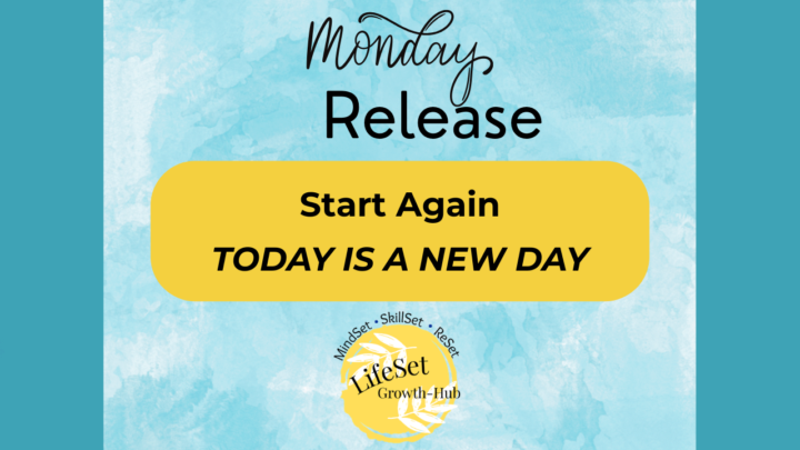 Monday Release: Start Again
