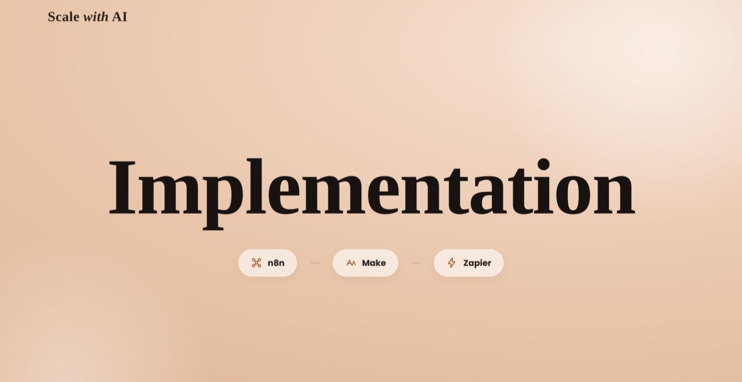 Implementation phase