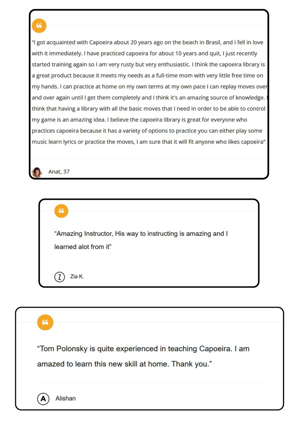 The Capoeira Blueprint
