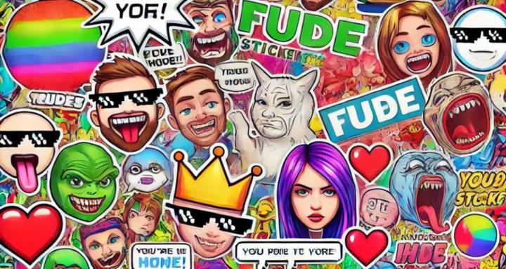 STICKERS, MEMES Y MÁS