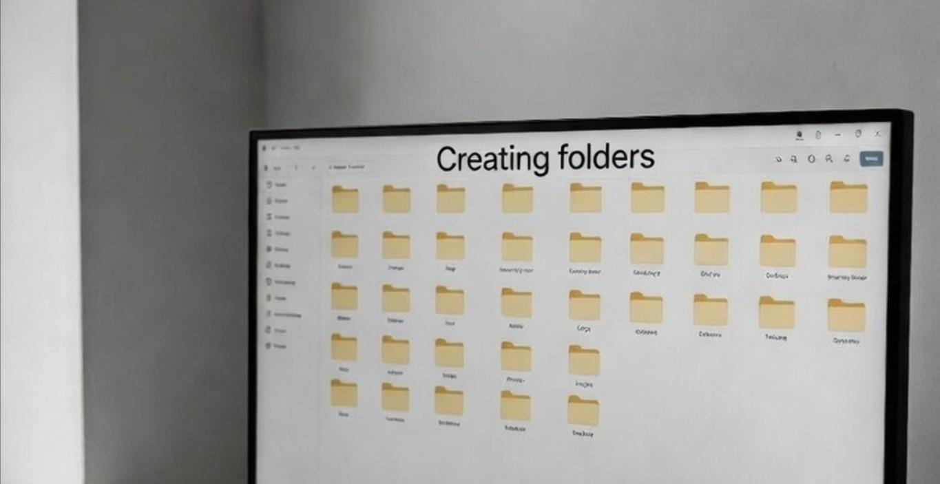 How to create your folders