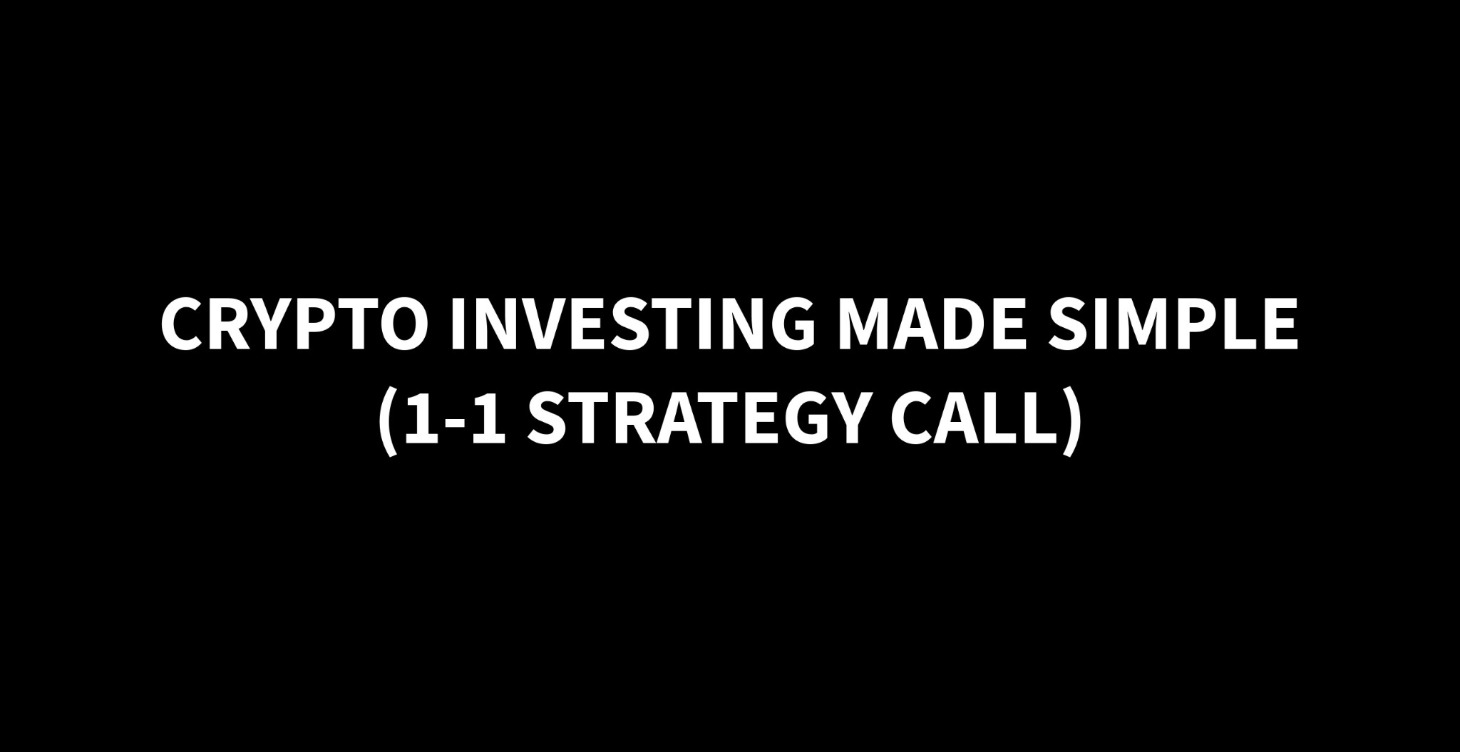 CRYPTO INVESTING MADE SIMPLE