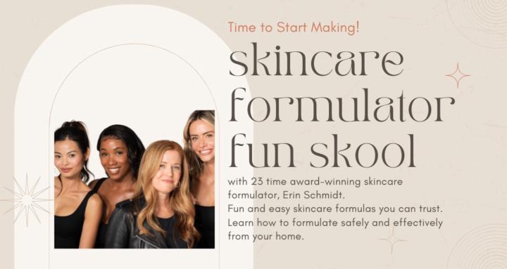 Skincare Formulator Fun Skool