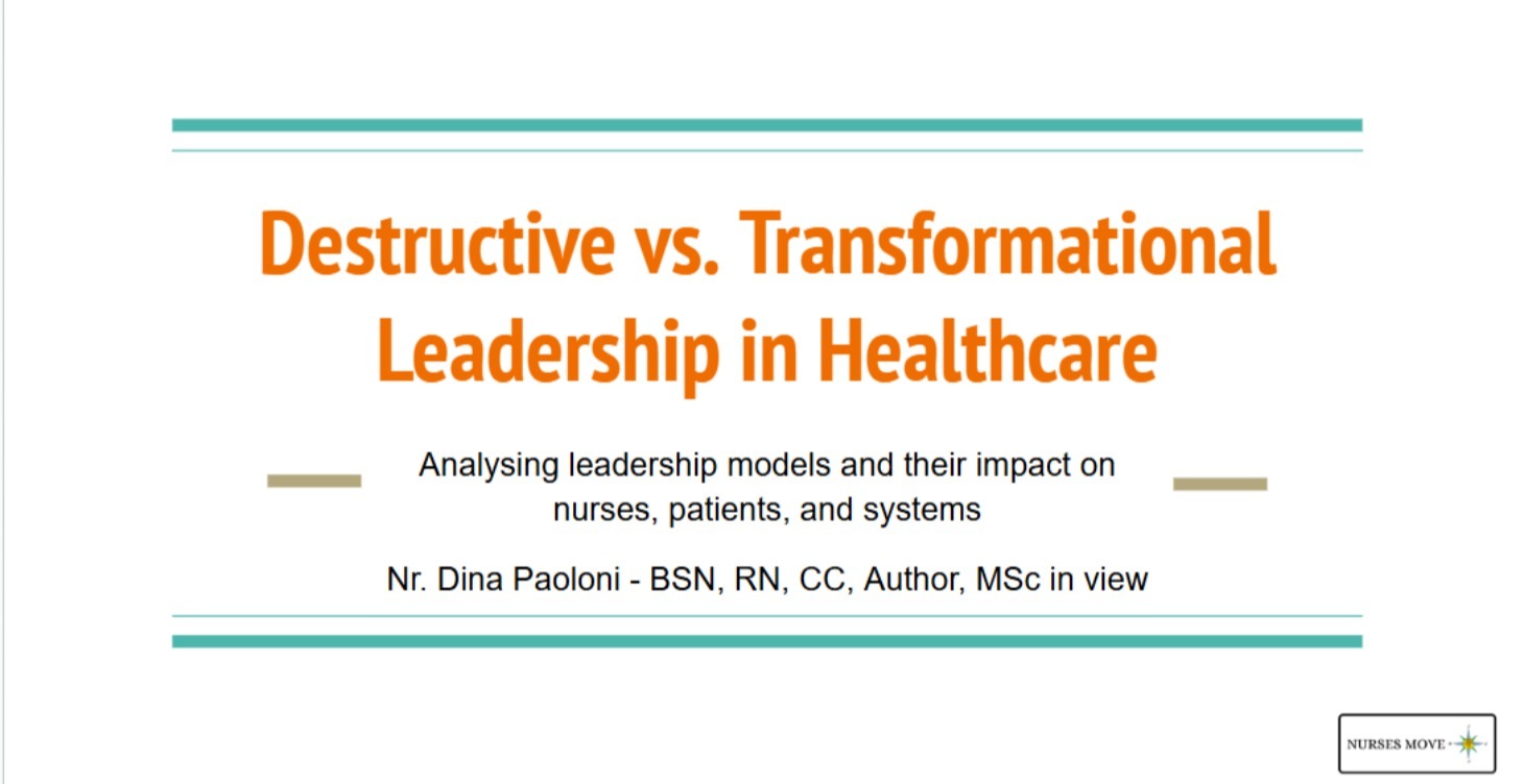 Destructive vs Transformational Leadership