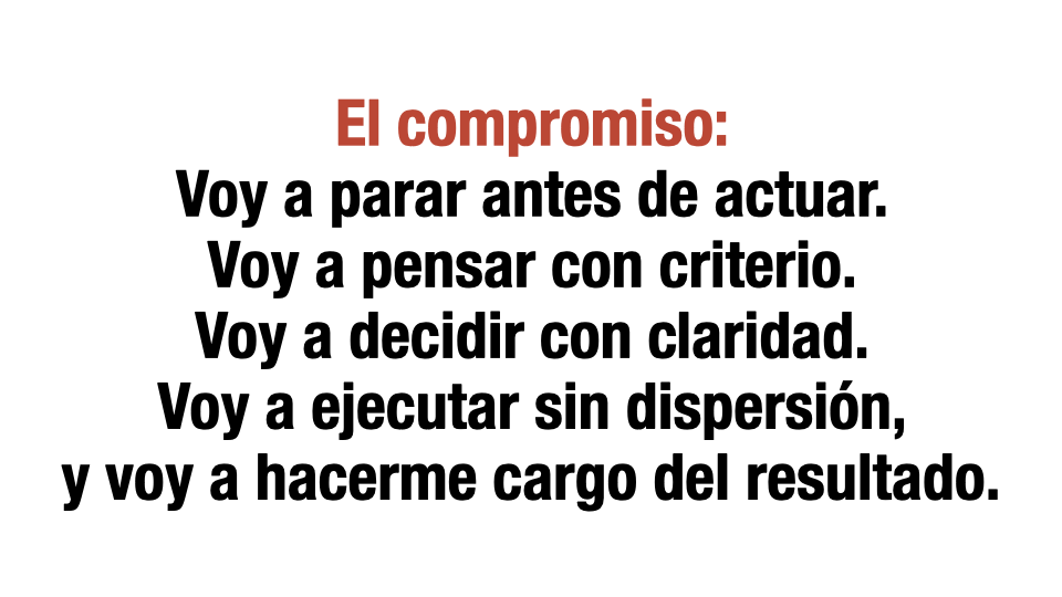 Entrena tu forma de pensar