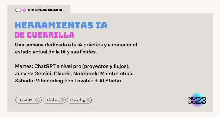 Nodo23 · IA útil y aplicada