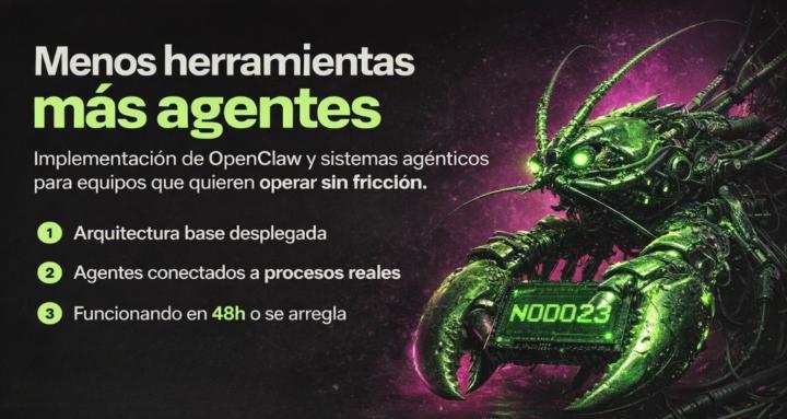Nodo23 · Openclaw funcionando