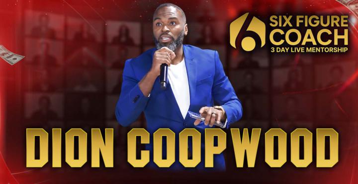 Tonight's Guest Speaker - Dion Coopwood 