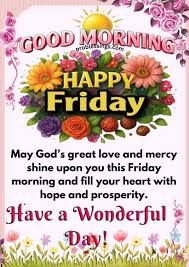 FRIDAY BLESSINGS AND PRAYERS