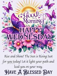 WEDNESDAY BLESSINGS AND PRAYERS