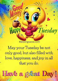 TUESDAY BLESSINGS AND PRAYERS