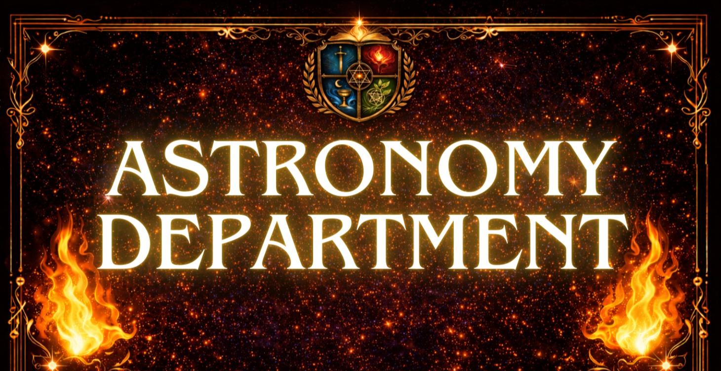Department of Astronomy🌌✨