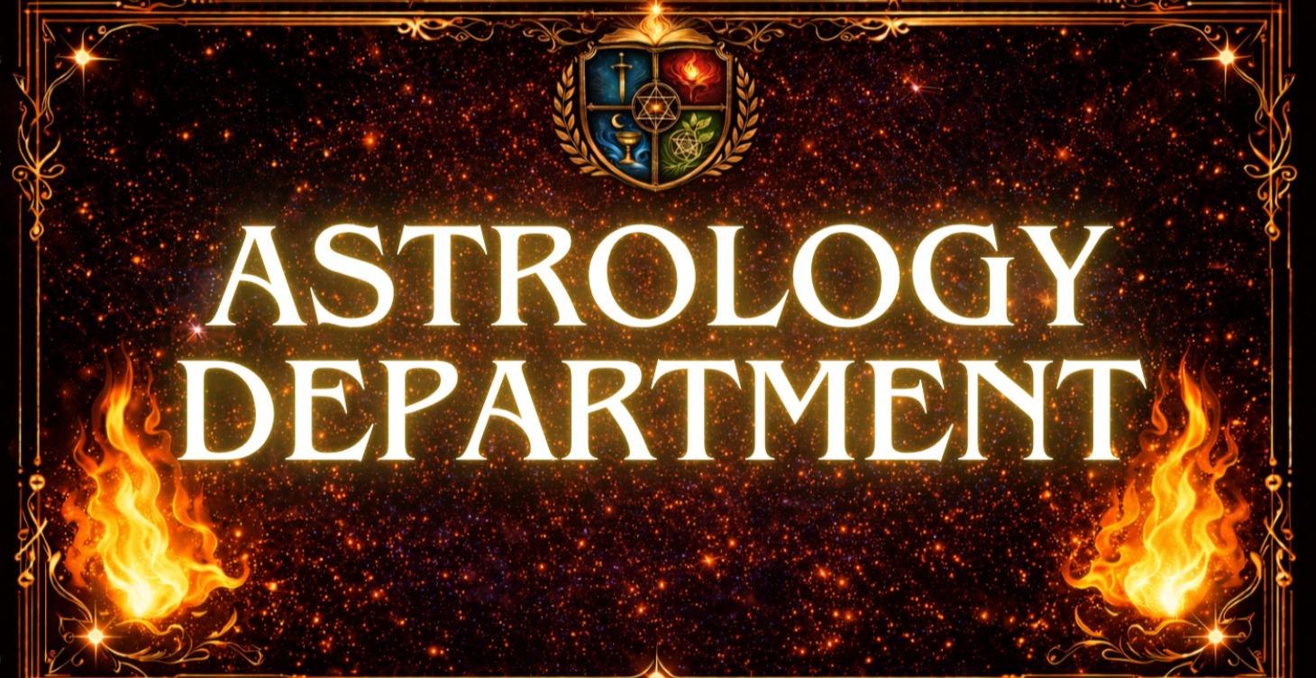 Department of Astrology🌌✨