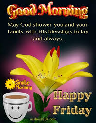 FRIDAY BLESSINGS AND PRAYERS