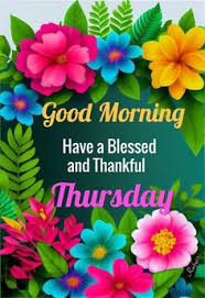 THURSDAY BLESSINGS AND PRAYERS