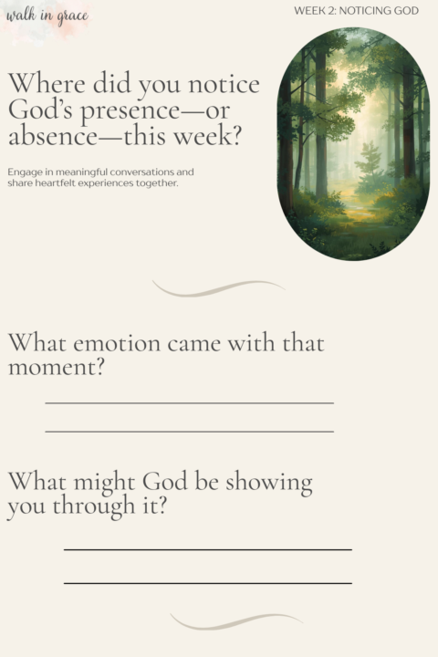 🌿 Noticing God in the Quiet Places