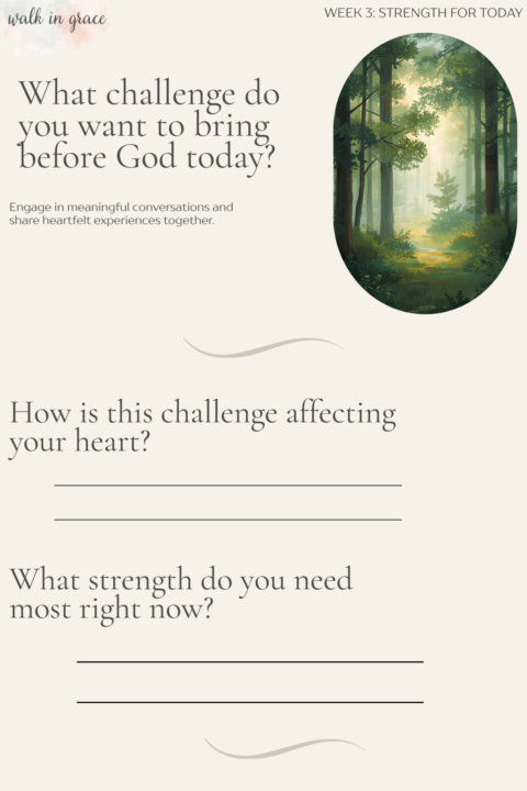 🌿 Strength for Today — A Quiet Invitation