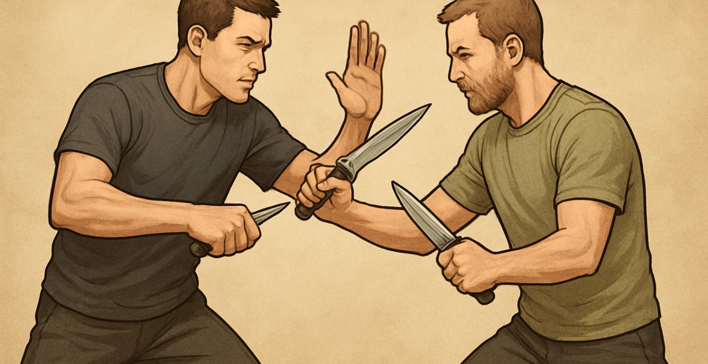 Beginner Knife Fighting - Gunting