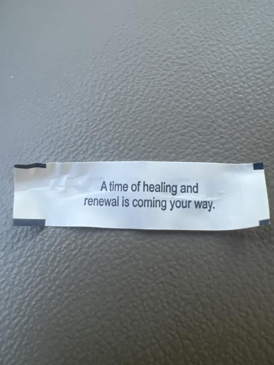Sometimes you just need a fortune…