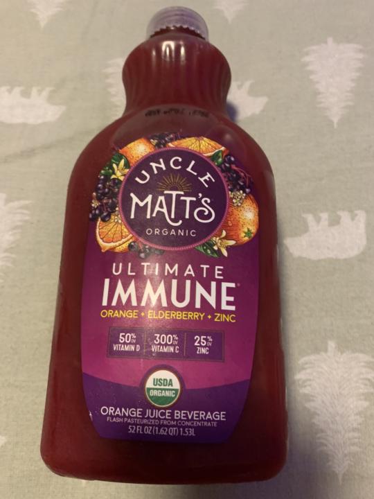 Uncle Matt’s Immune Juice