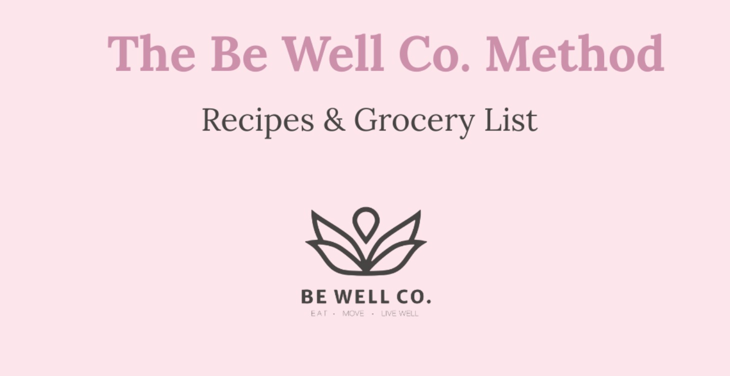 BONUS: Recipes & Grocery List