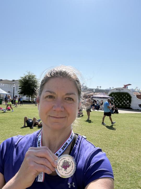 Azalea Trail 5k. Placed 2nd in race walker division.